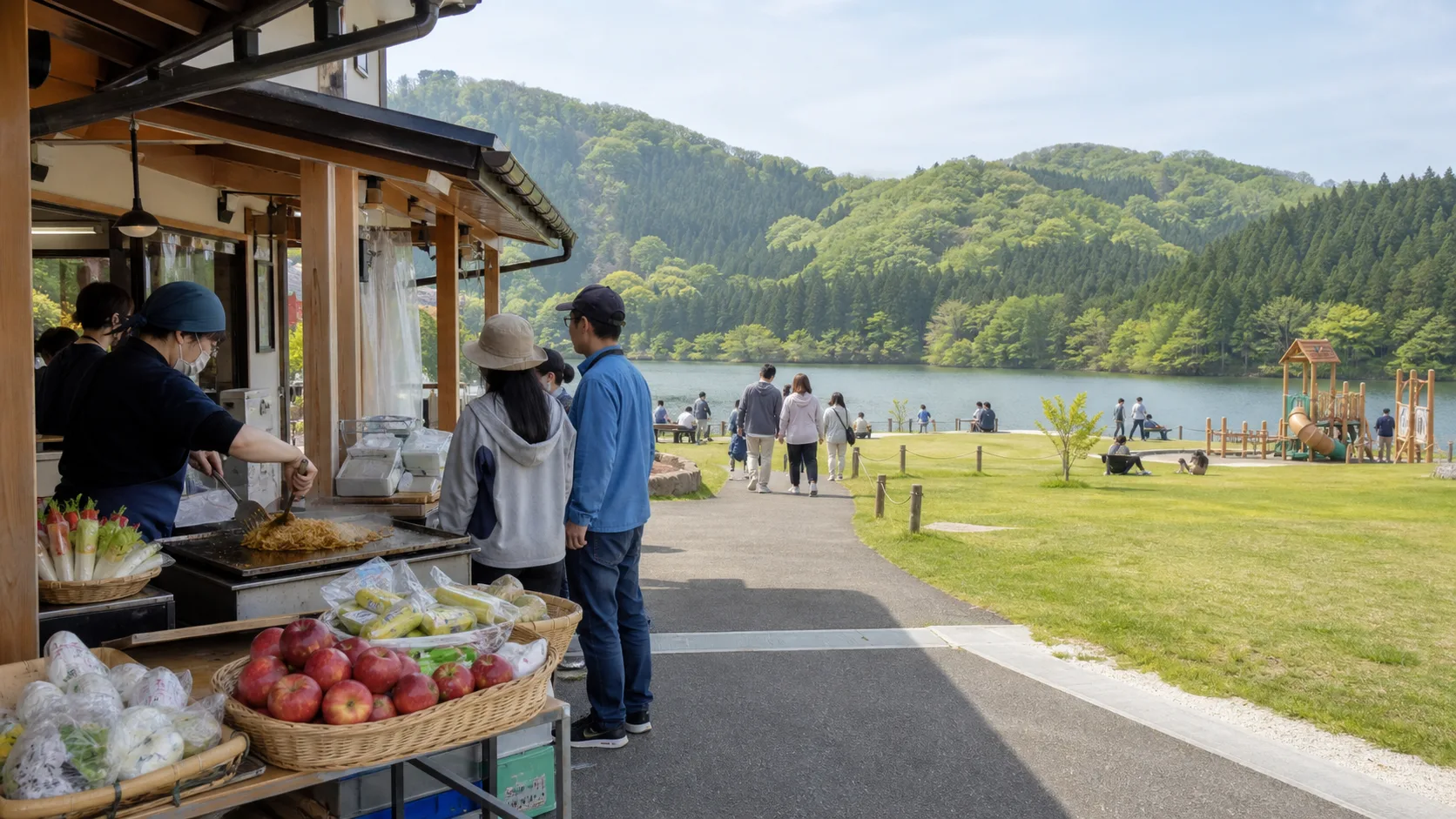 道の駅 虹の湖のアイキャッチ