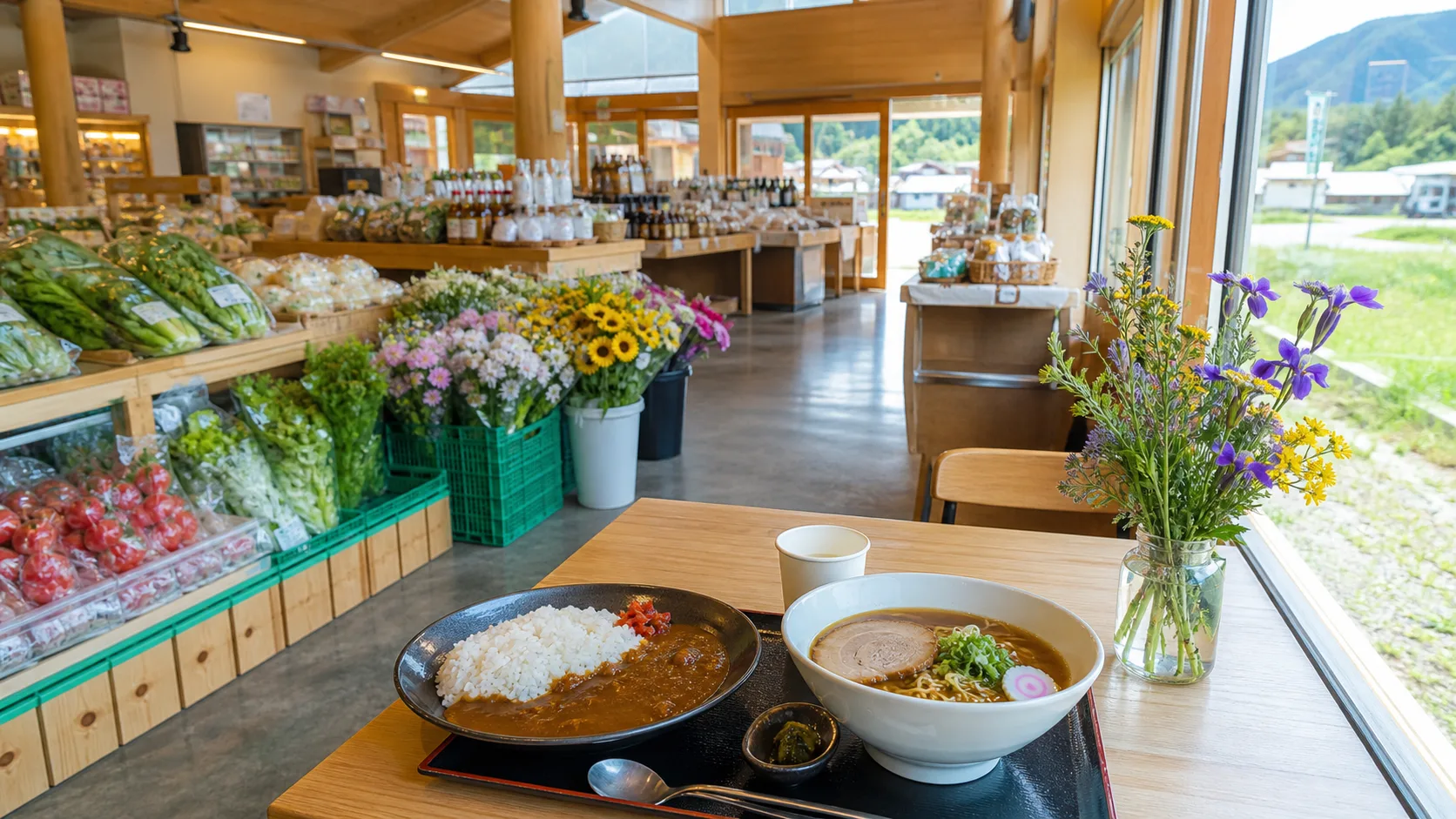 道の駅 いいたて村の道の駅までい館のアイキャッチ
