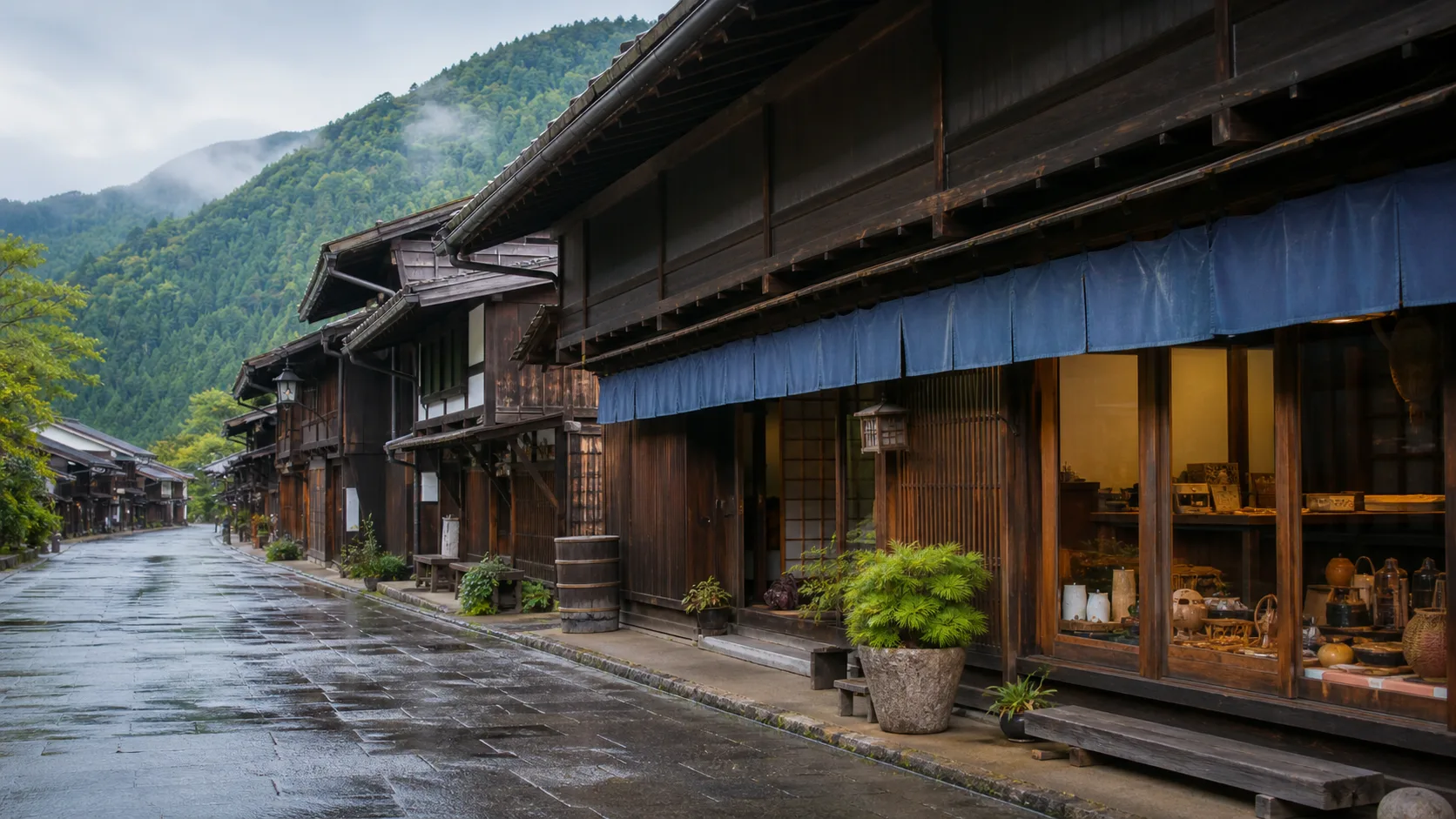中山道 奈良井宿のアイキャッチ