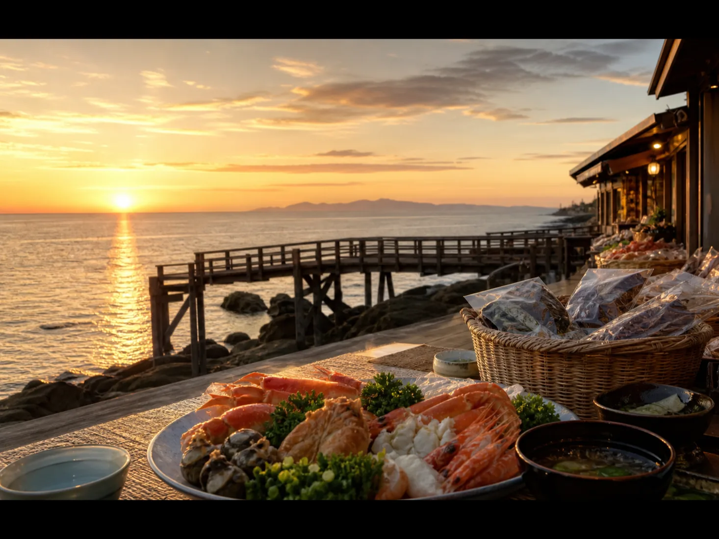 季節の海産物を味わう催しのイメージ写真
