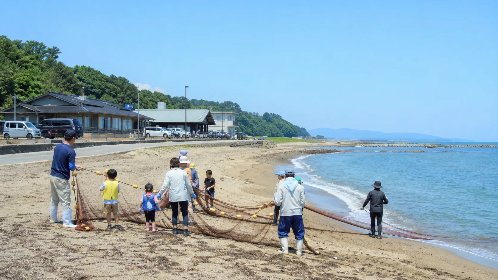 高松グラウンド・ゴルフ場と周辺の浜辺のアイキャッチ