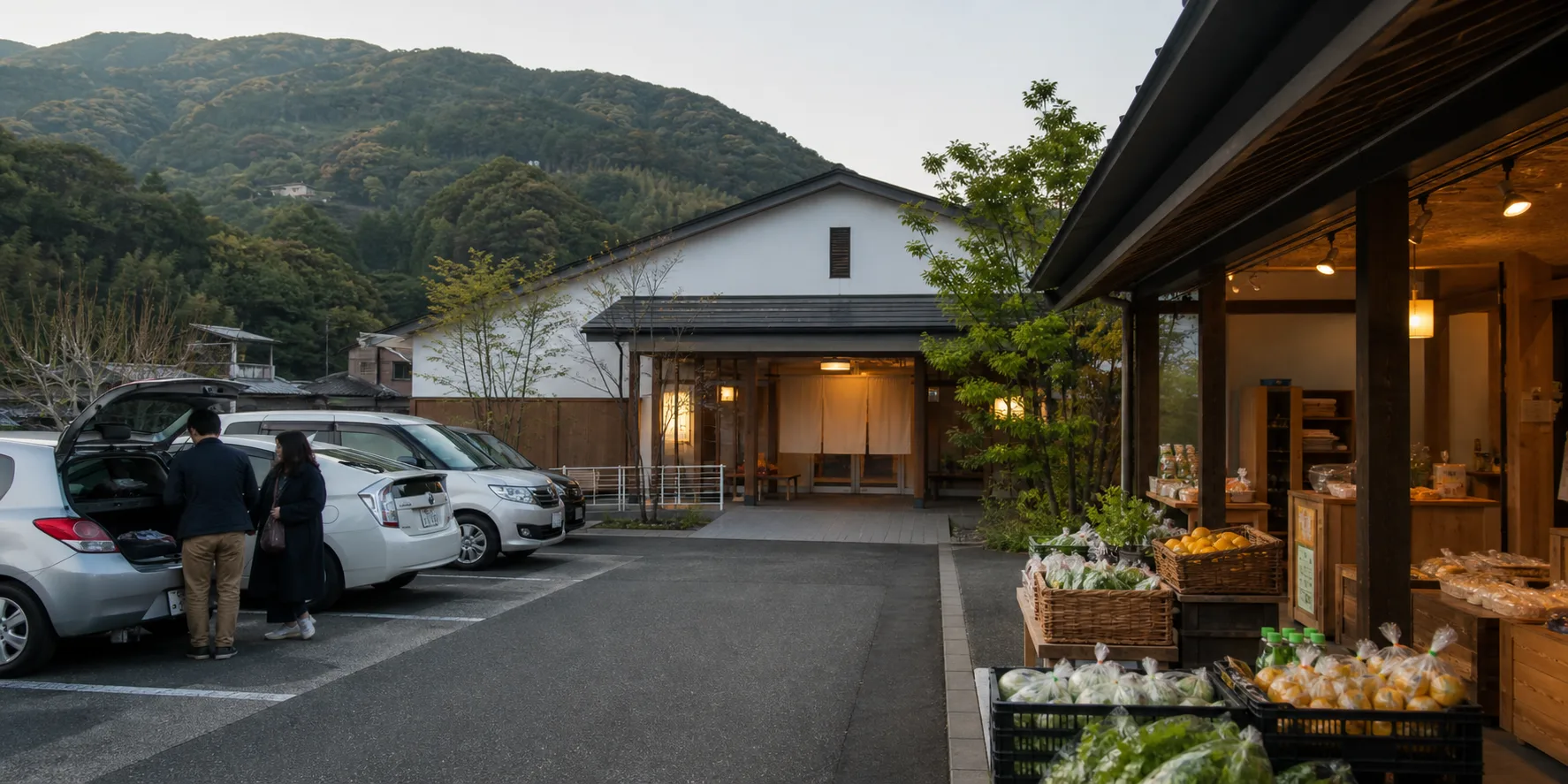 大崎町の温泉と物産へ車で広げる寄り道のイメージ写真